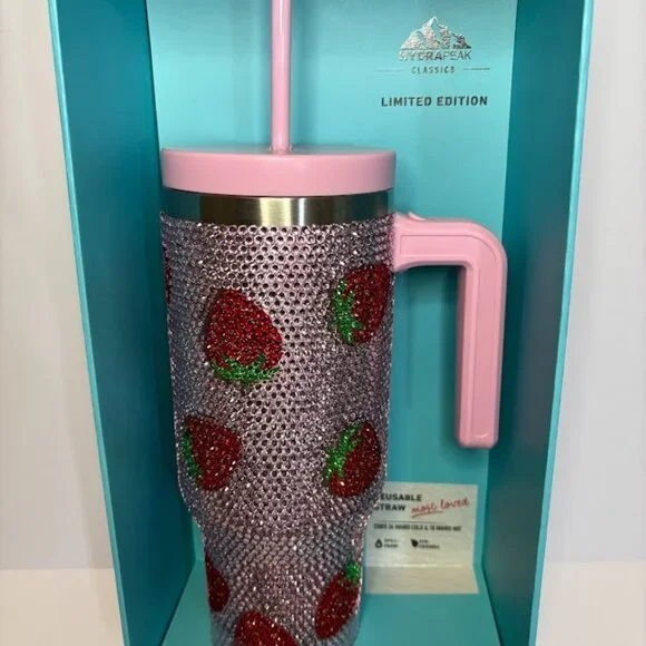 Brand New Hydrapeak Pink Voyager Classics Limited Edition 40 0z - Picture 3 of 3